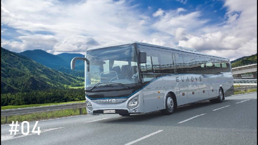 Междугородный автобус Ивеко