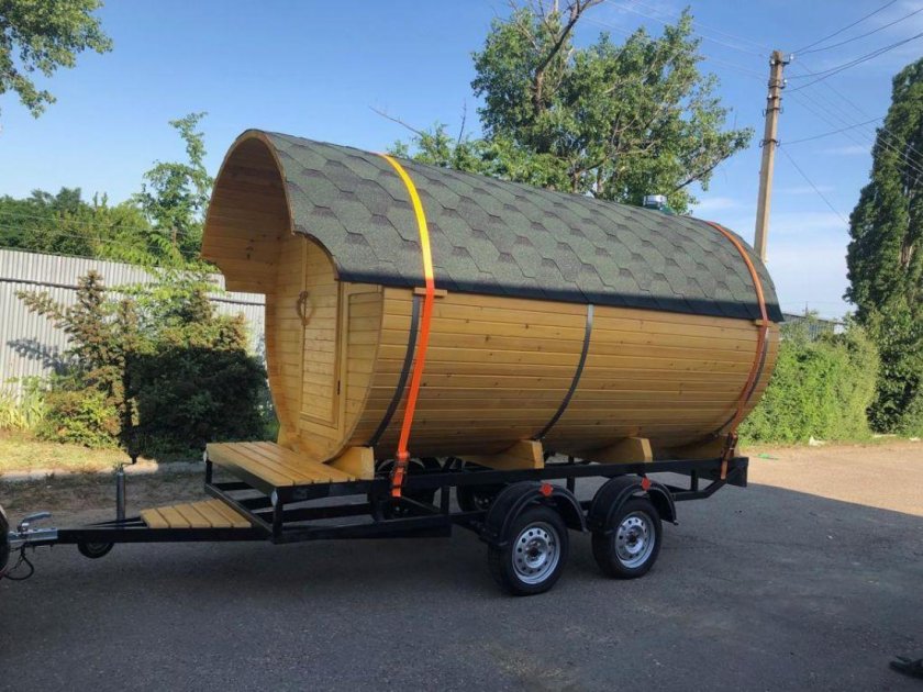 Баня бочка 5м кедр