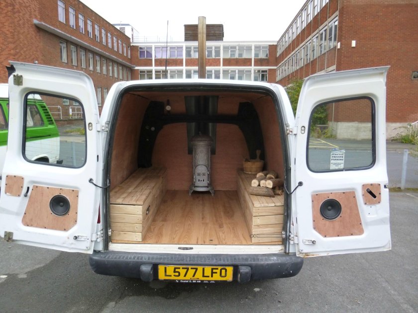 Баня на колесах из газели