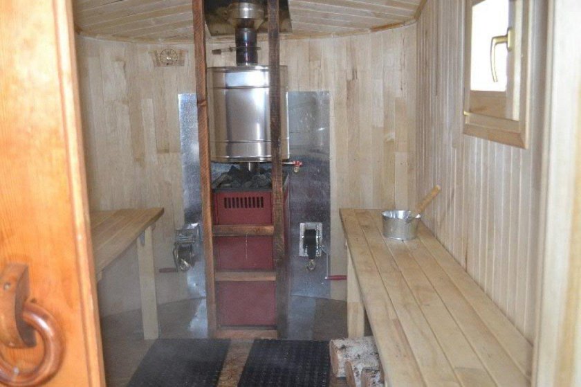 Вагон баня на колесах