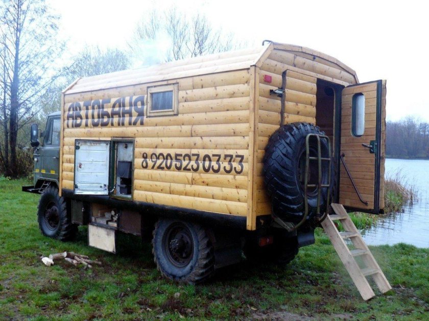 Автобаня на базе КАМАЗ 4308