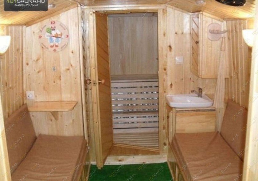 Передвижная баня на колесах