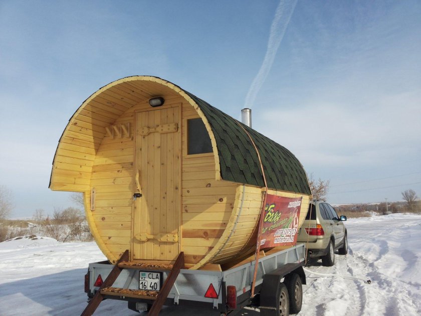Баня на колесах Мобитрак
