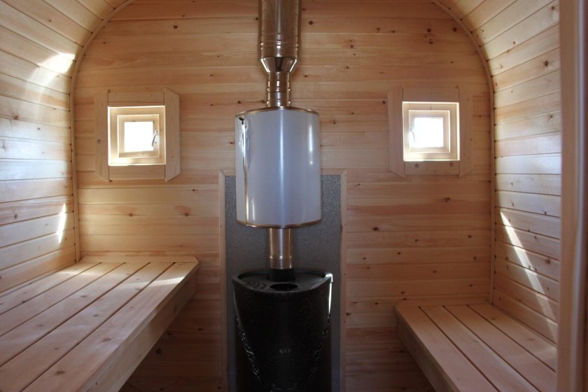 Баня бочка Квадро 6