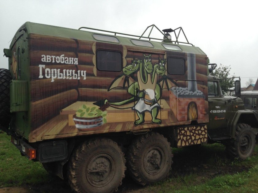 Баня в машине