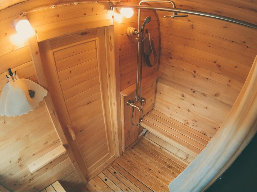 Баня бочка Квадро 4