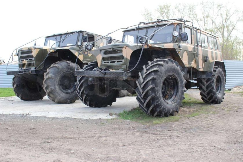 ГАЗ 66 болотоход