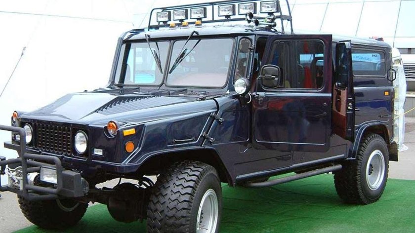 Хаммер из ГАЗ 66 Бархан