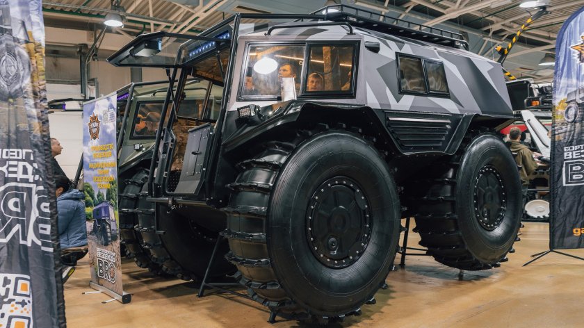 Выставка вездеходов в москве 2023