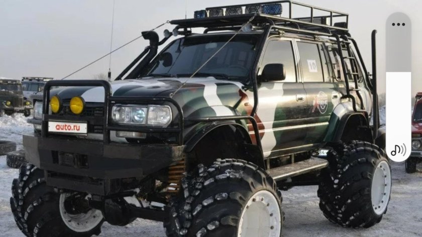 Тойота ленд Крузер 80 для бездорожья