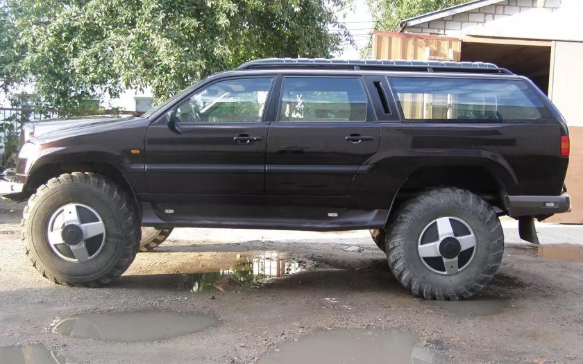 Джип на раме ГАЗ 66