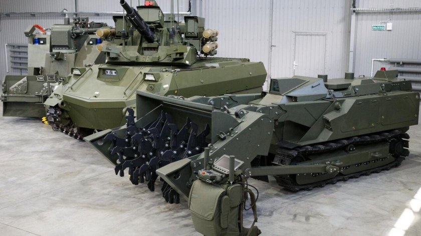 Робототехнический комплекс разминирования «уран-6»