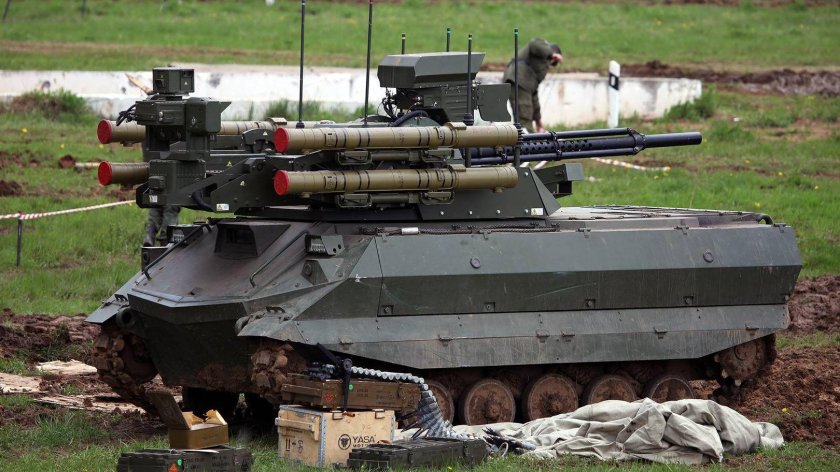 Боевой робот Уран-9