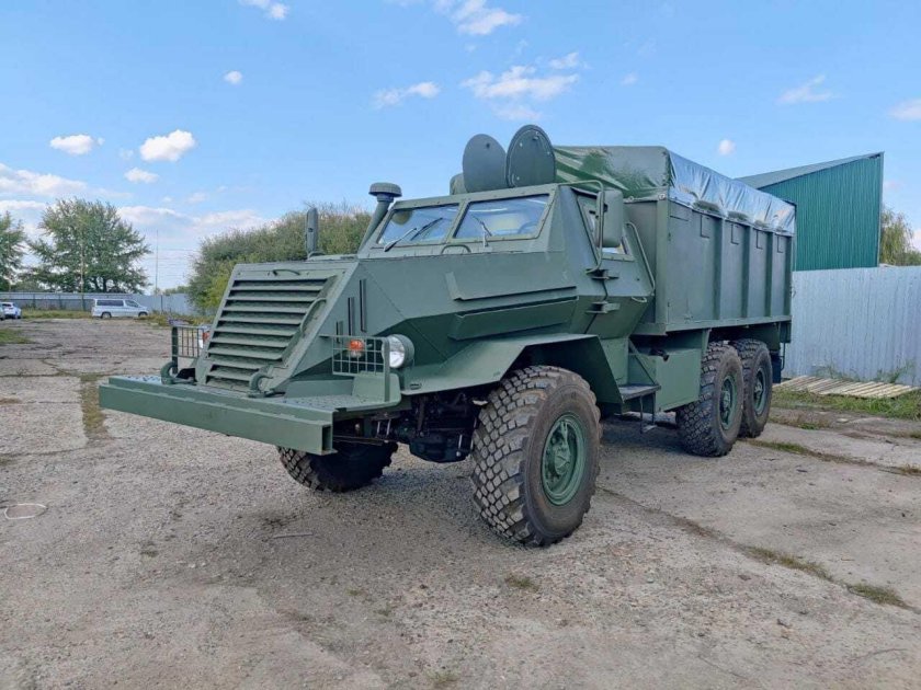 Бронемашина на базе урала