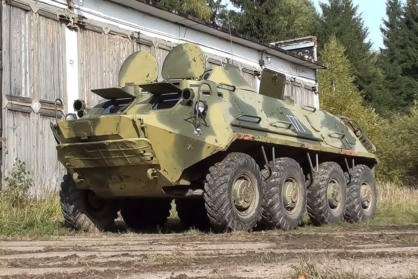 БТР-60 С модулем Кливер
