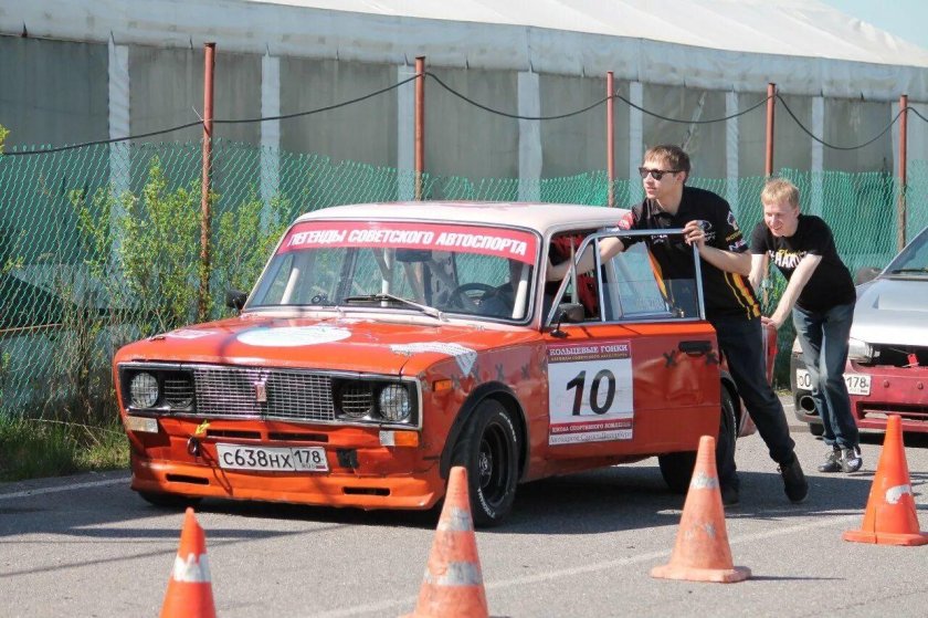 ВАЗ 2108 кольцевые гонки СССР