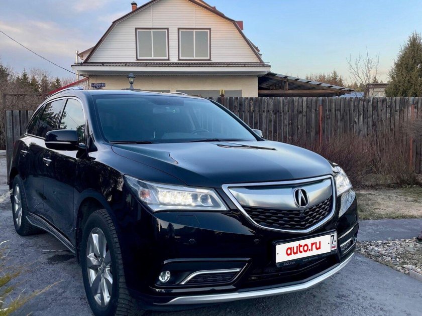 Acura mdx 3 рестайлинг 2