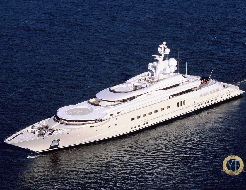 Мега яхта Эклипс