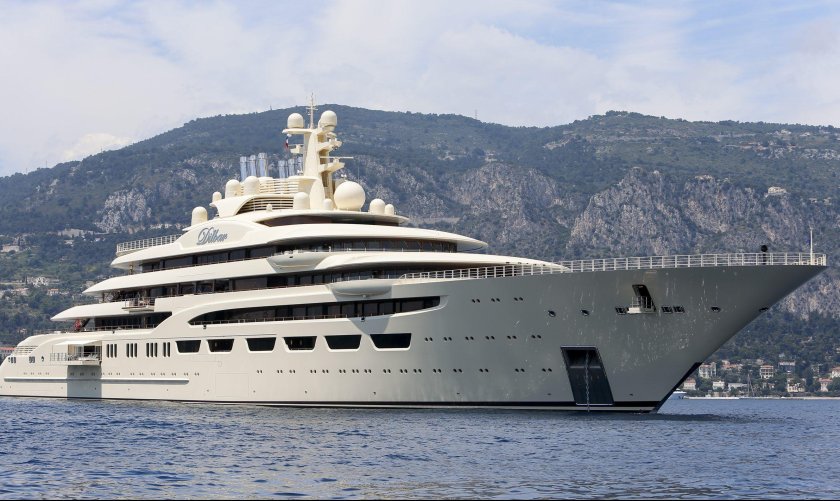 Dilbar яхта Усманова