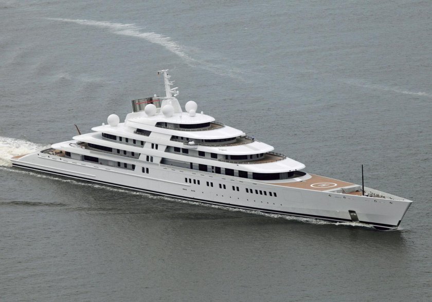 Самая большая яхта в мире Azzam
