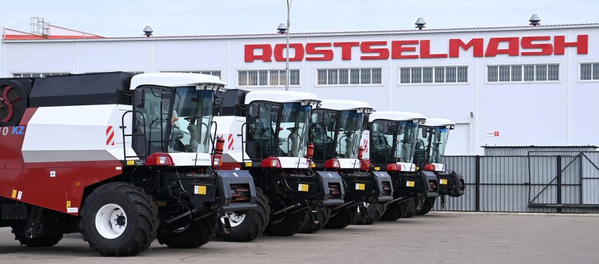 Ростсельмаш сборка комбайна