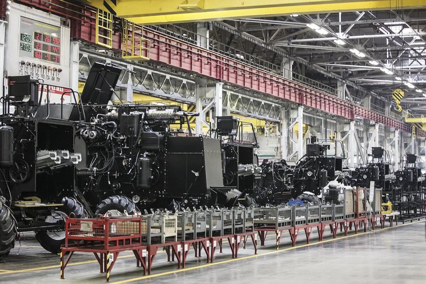 Цех тракторов Ростсельмаш