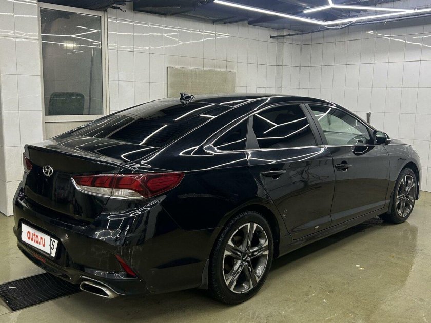 Hyundai sonata 2017 черный