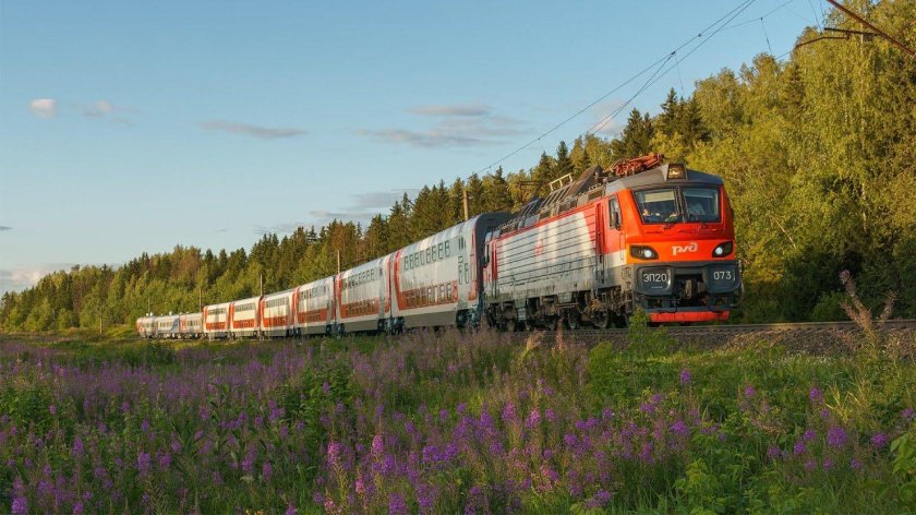 Туристический поезд РЖД «Байкальская сказка»