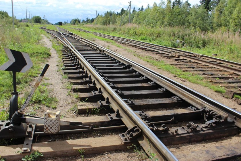 Стрелка узкоколейная