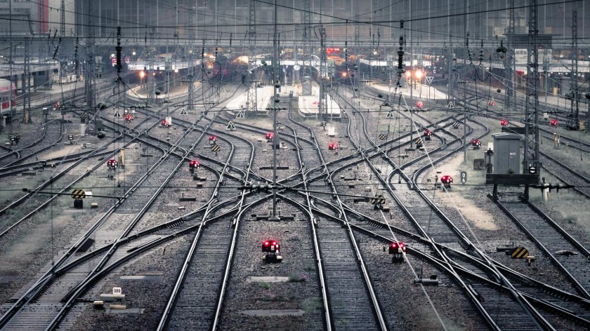 Сортировочная станция РЖД