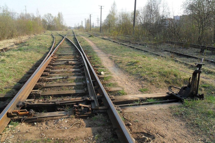 Стрелочный башмак на РЖД р65