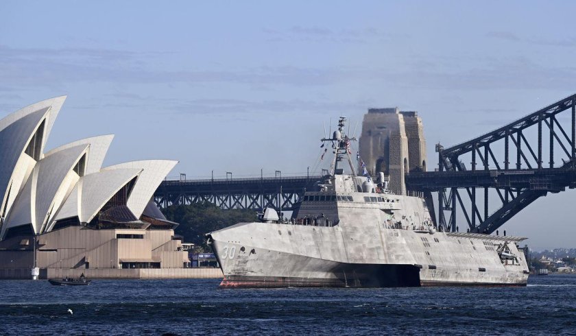 Independence class littoral combat ship