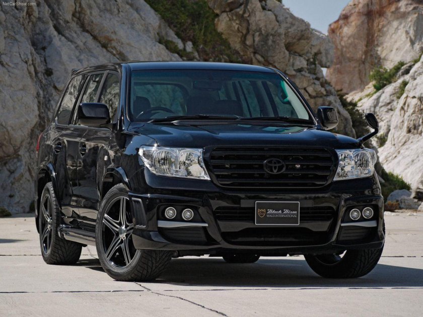 Toyota Land Cruiser 200 Black Bison
