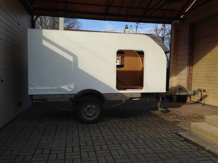 Автодом из прицепа 2,5-1,1