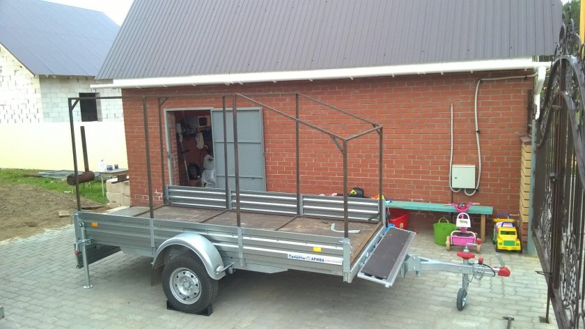 Прицеп автодом МЗСА