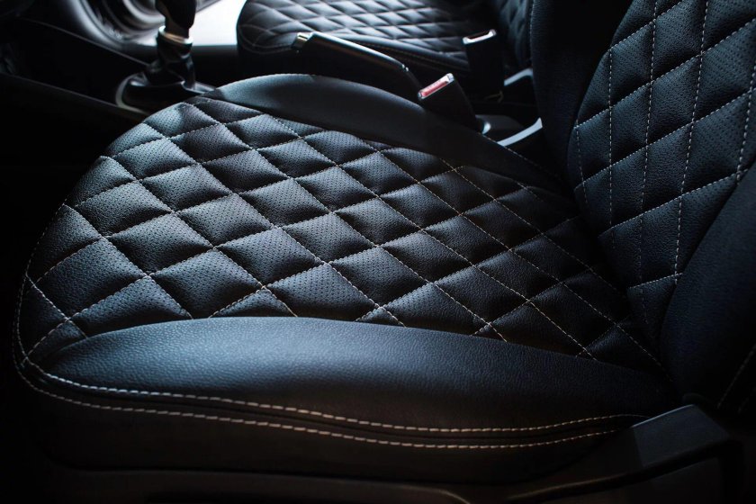 Чехлы Автопилот ромб экокожа