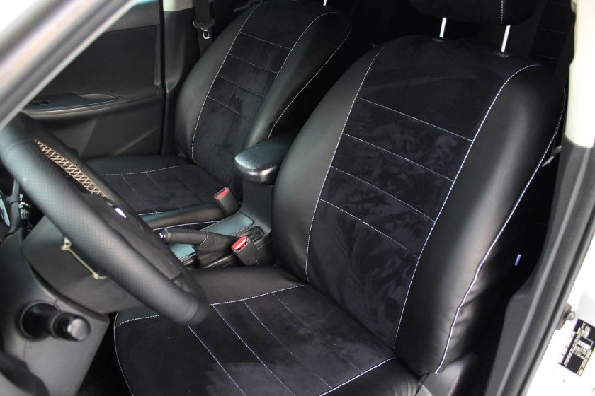 Авточехлы Автопилот алькантара