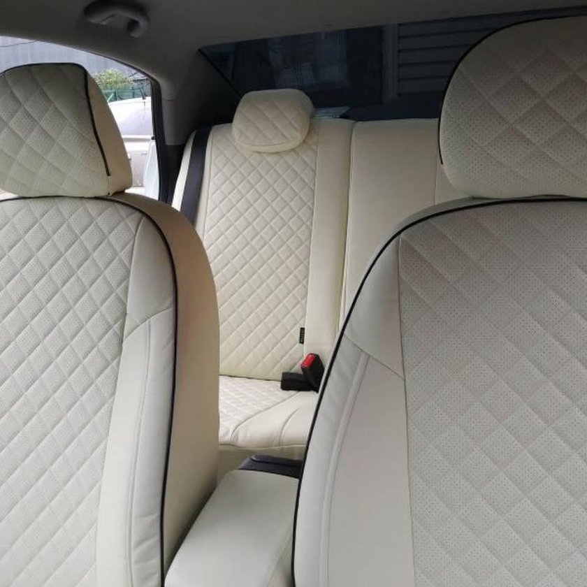 Чехлы Автопилот белый Пежо 308