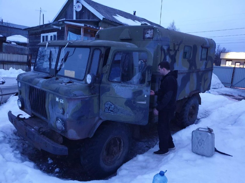 ГАЗ 66 Мамонтенок