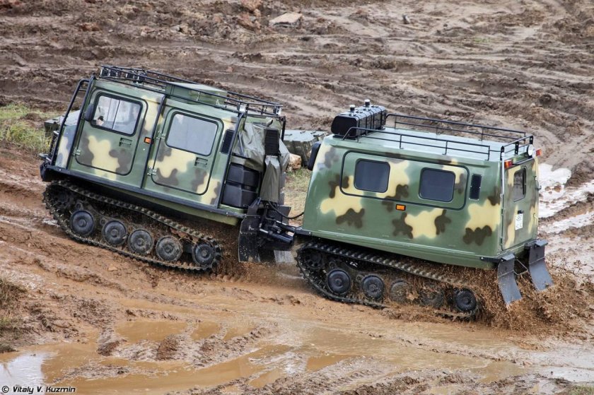 ГАЗ-3344-20 двухзвенный снегоболотоход