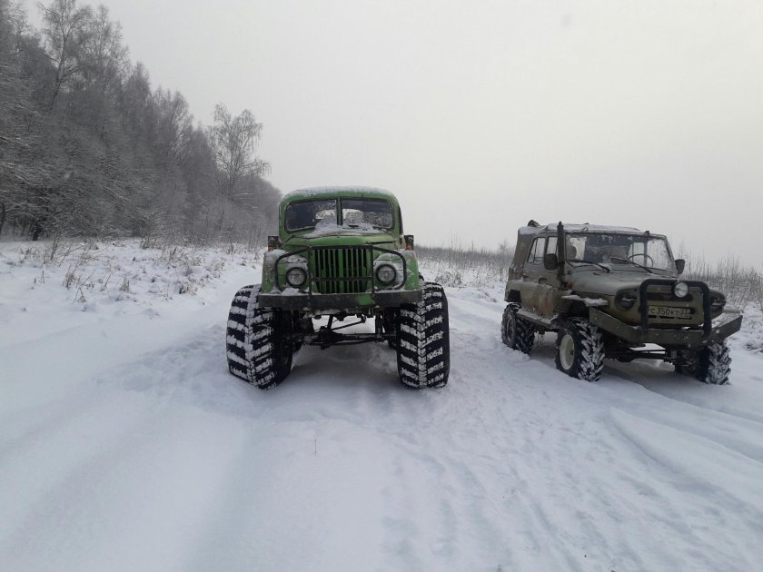 ГАЗ 69 болотоход