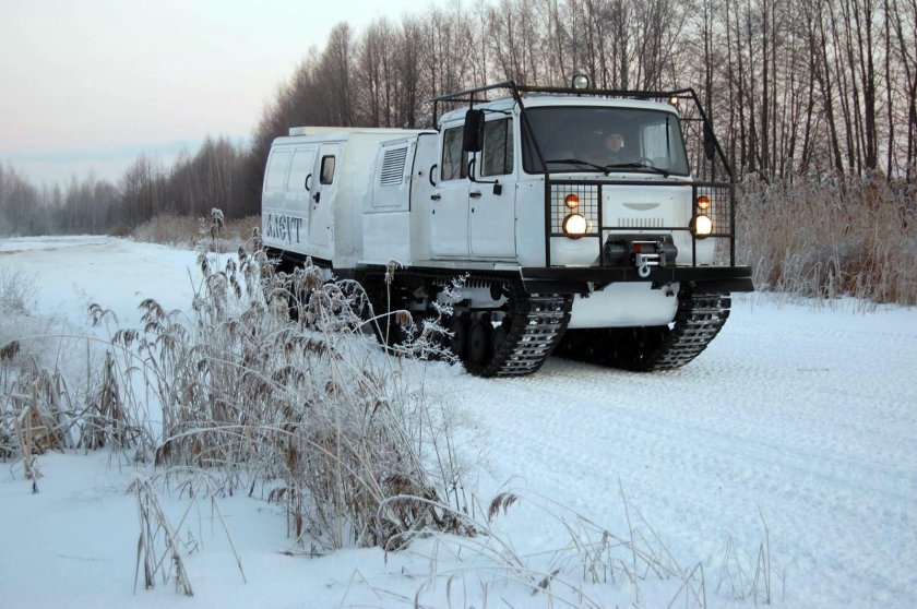 ГАЗ-3344-20 двухзвенный снегоболотоход