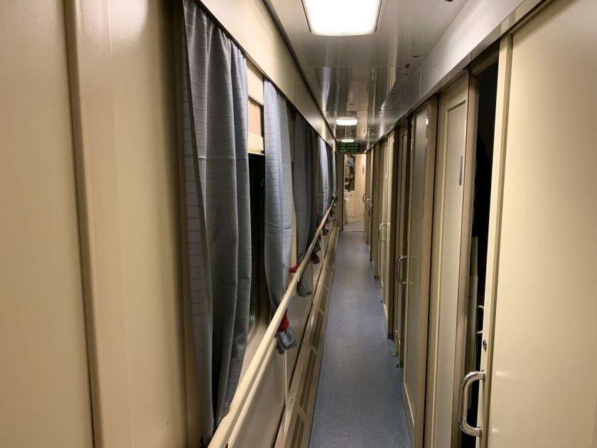Вагон купе ТВЗ тамбур