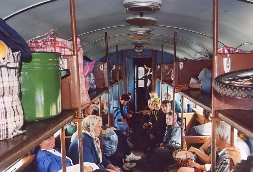 Плацкартный вагон СССР