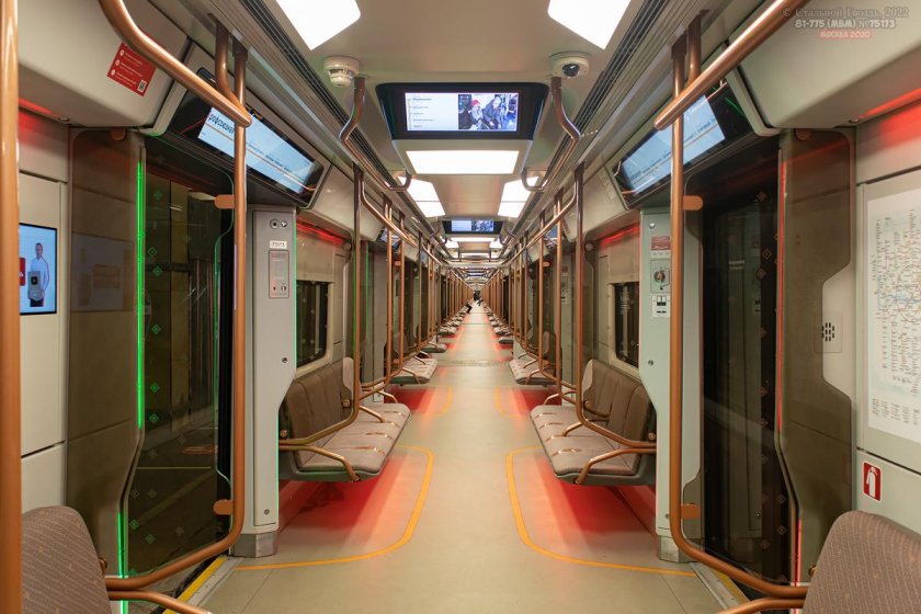 Вагон метро Москва 2020