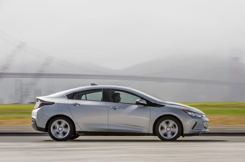 Chevrolet Volt габариты