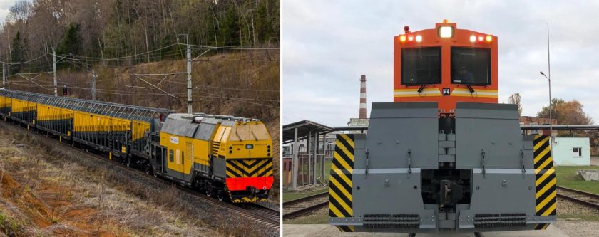 ПСС-1к снегоуборочный поезд