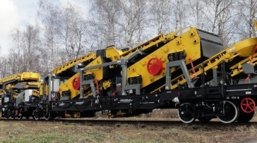 Щом-1400 щебнеочистительный комплекс