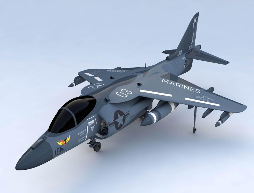 MCDONNELL Douglas av-8b Harrier II