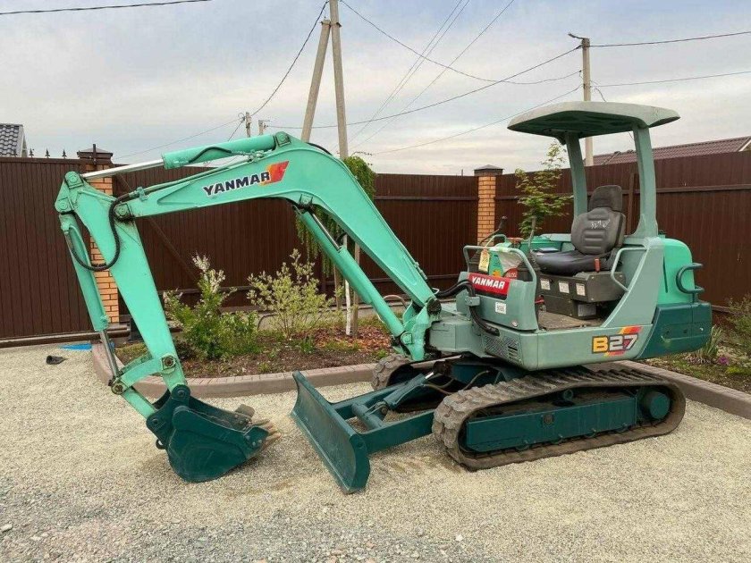 Мини экскаватор Yanmar b27